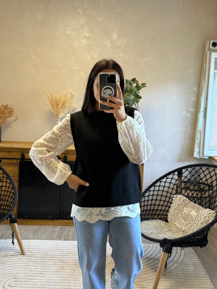 Pull Jamila noir