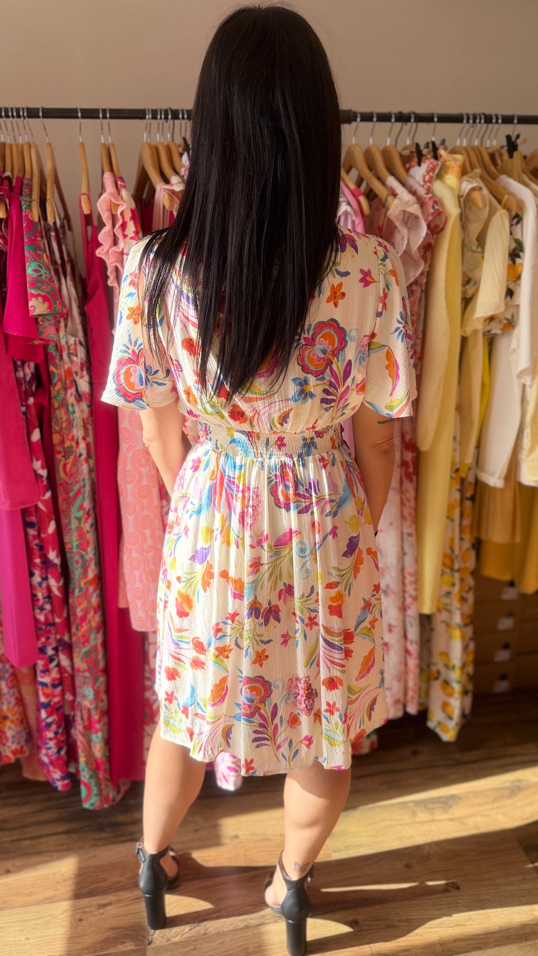 Robe courte Alyma CURVY