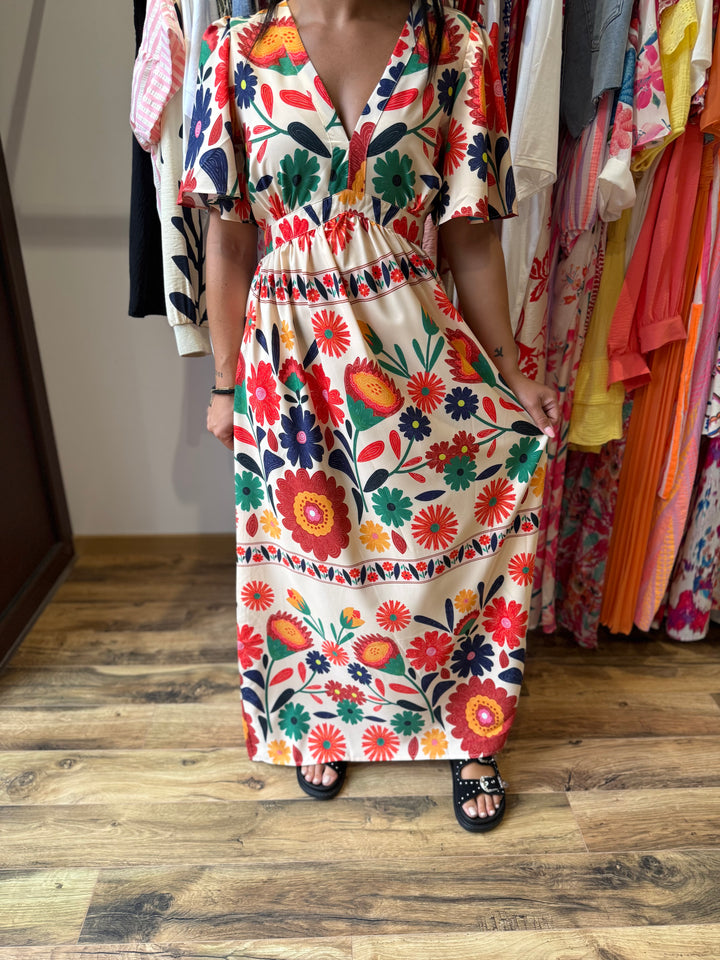 Robe longue Meira