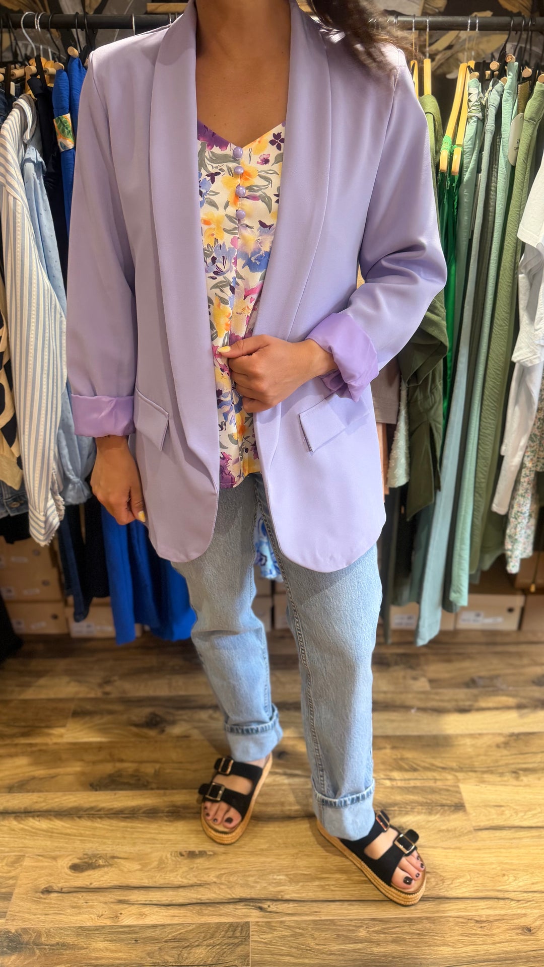 Blazer lilas