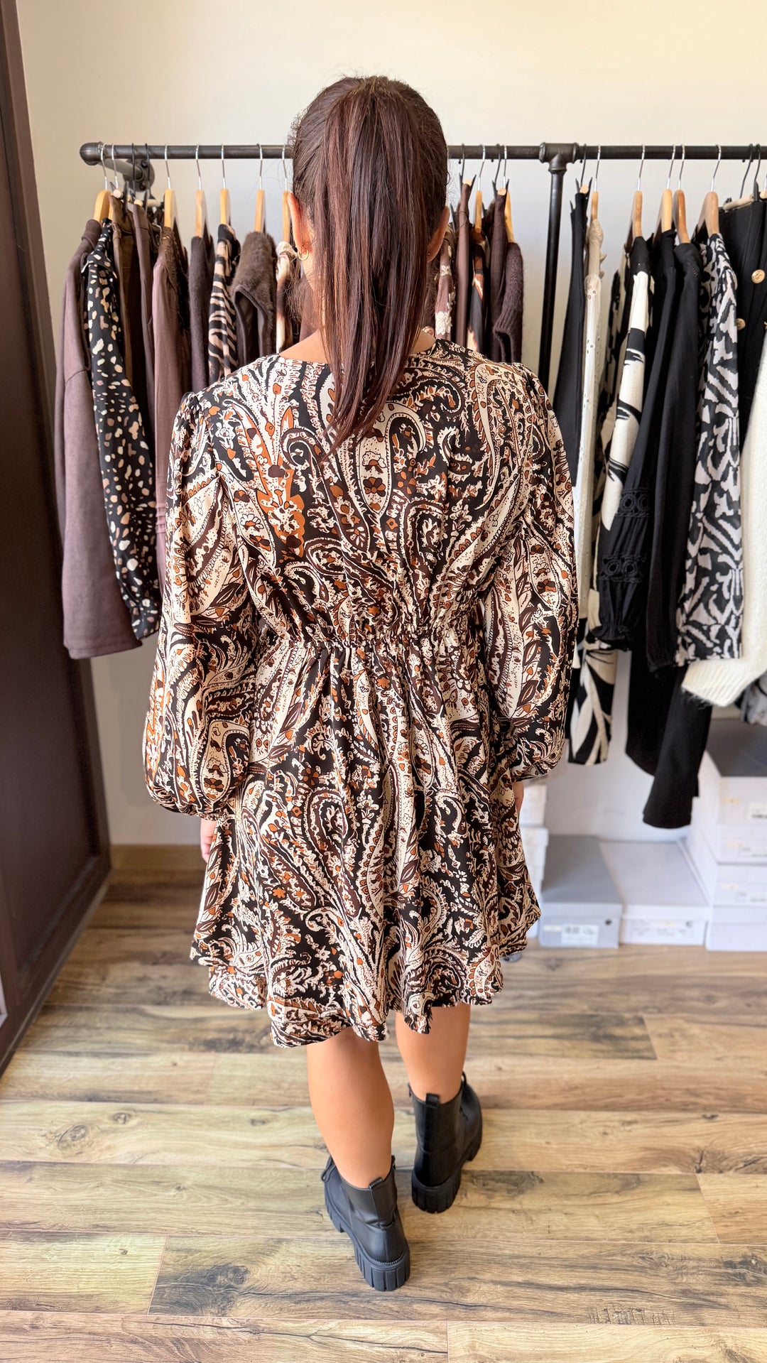 Robe courte Beth Curvy