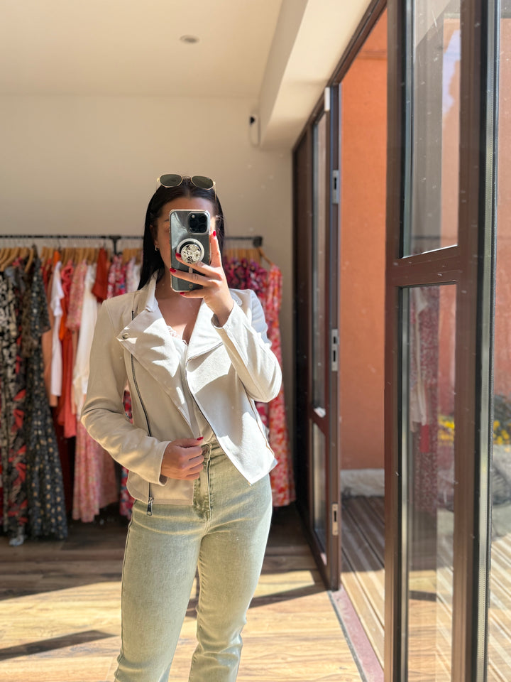 Suédine beige
