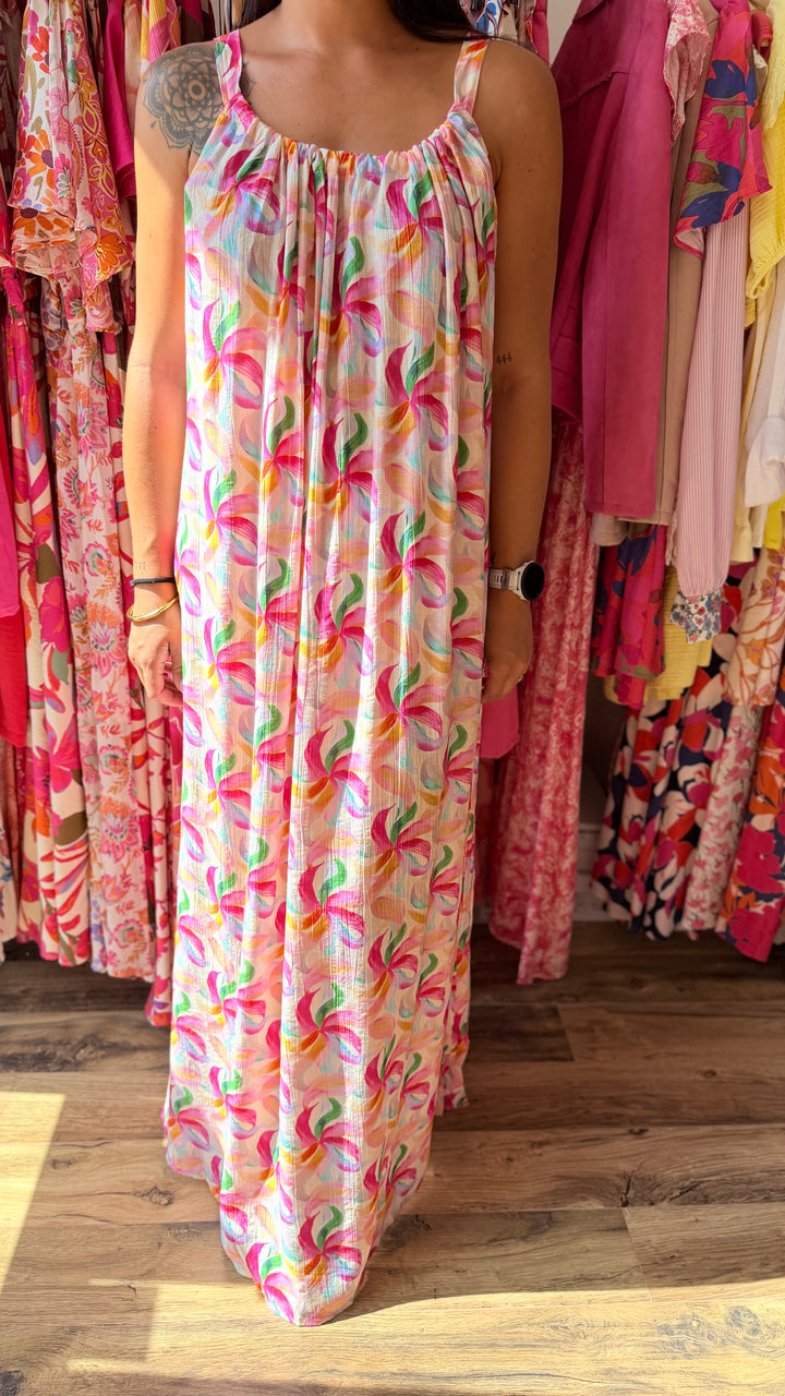 Robe longue Pommy