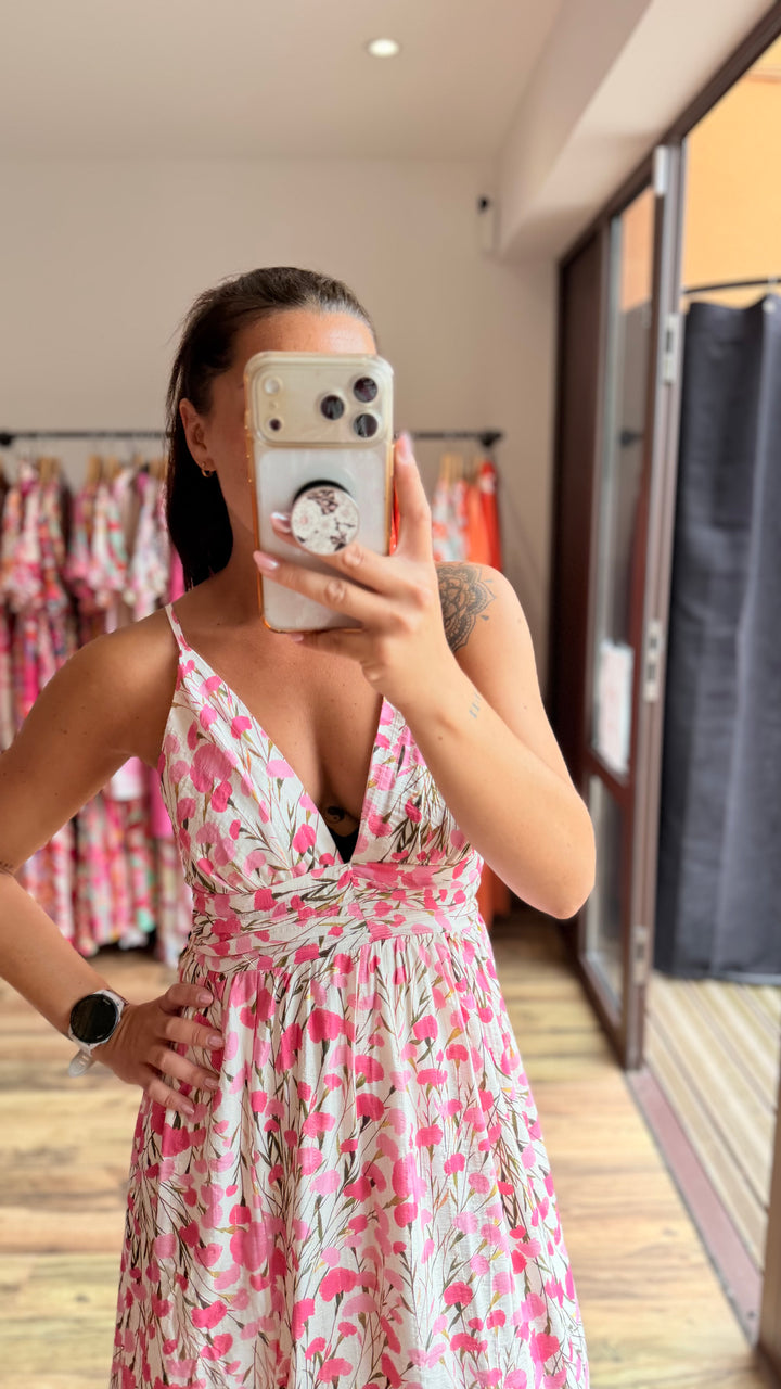 Robe longue Flora CURVY