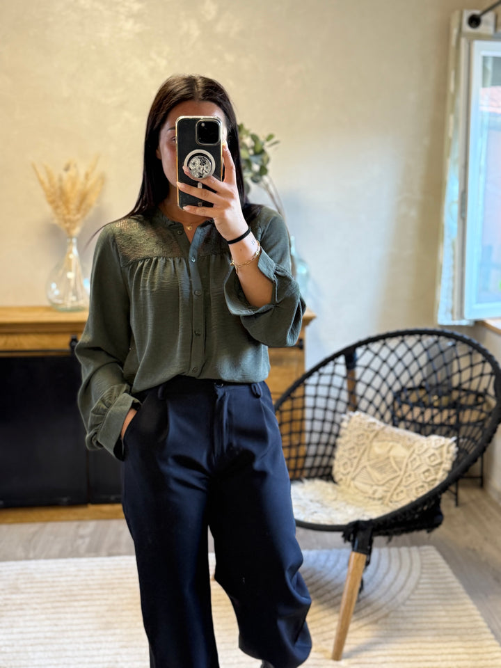 Chemise Sony kaki