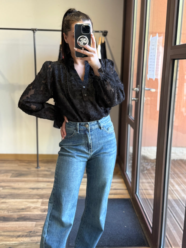 Blouse Janie noir