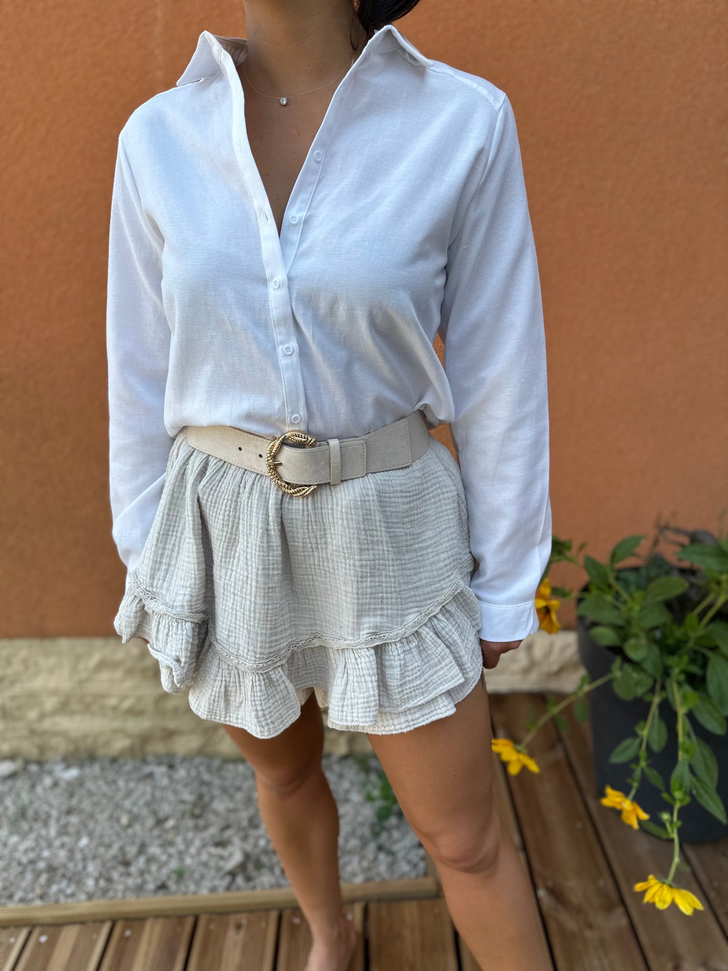 Chemise Ondine blanche