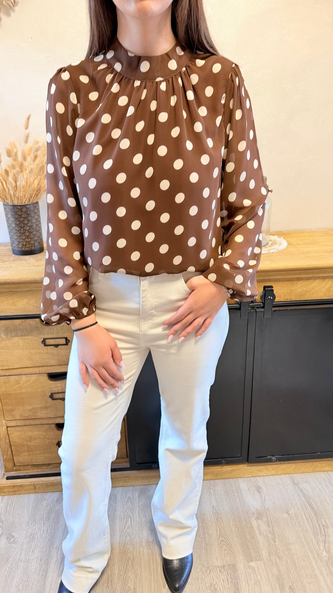 Blouse Belly Choco