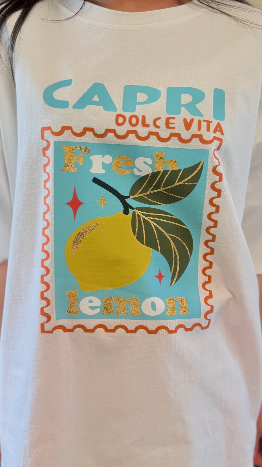 Teeshirt capri