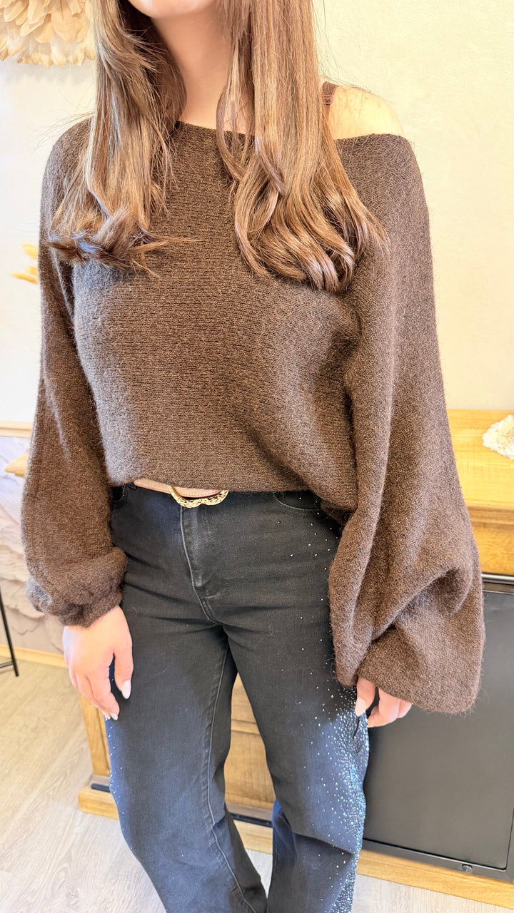 Pull Oxa chocolat