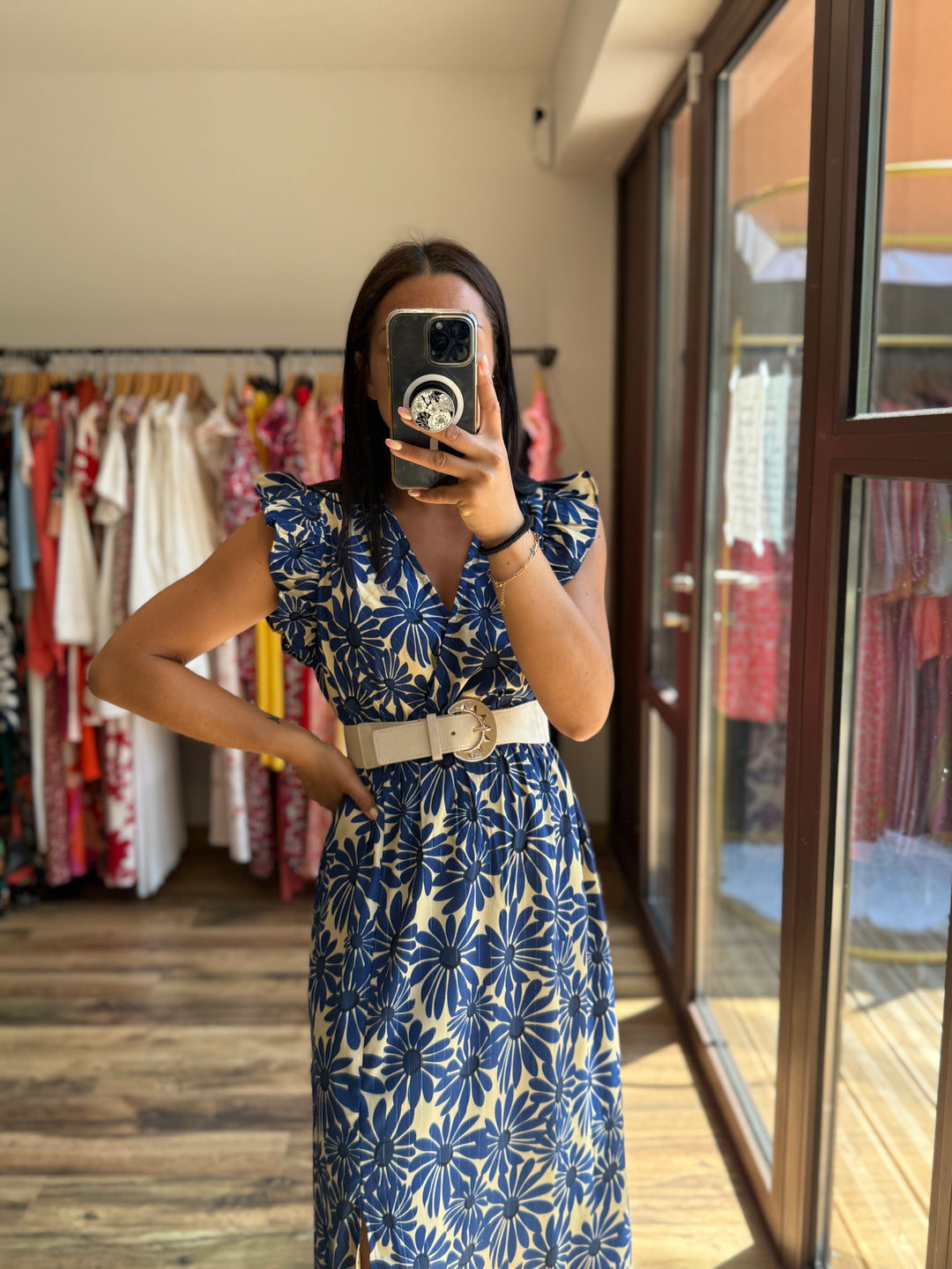 Robe longue Morin CURVY