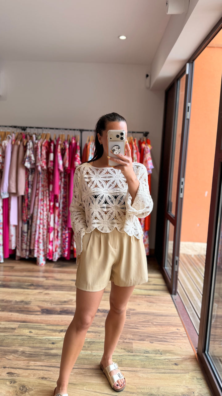 Top Odile crochet Axelle