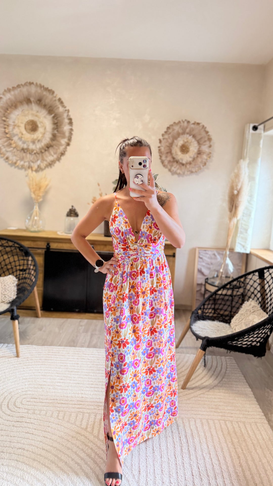 Robe longue Pina