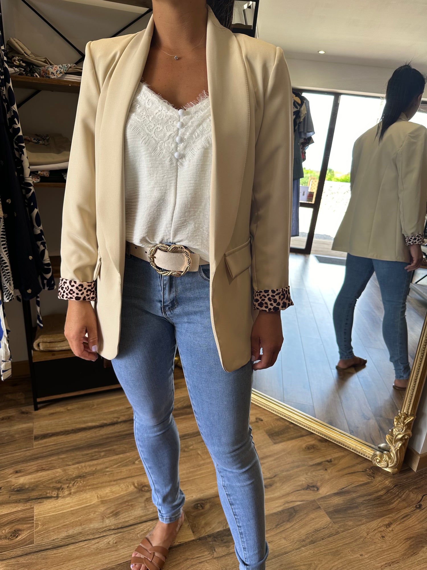 Blazer Perrine beige