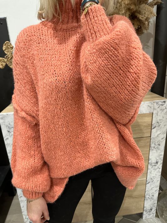 Pull Alby corail