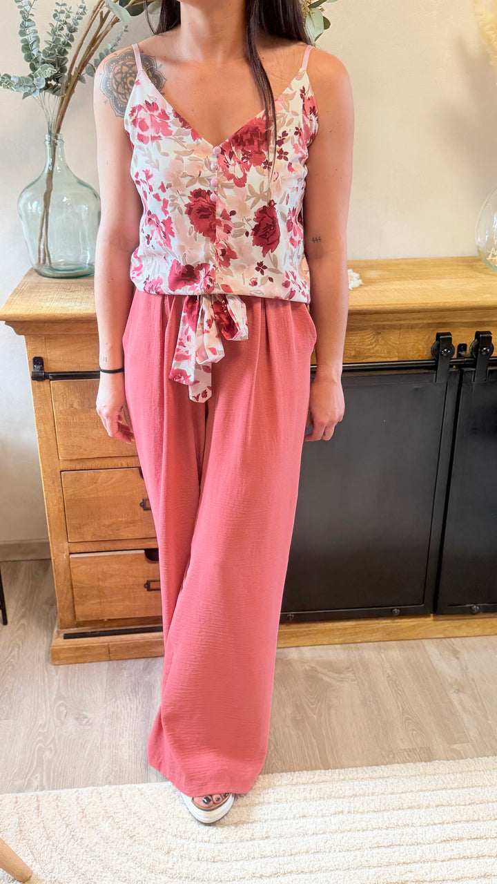 Pantalon Candice Terracotta