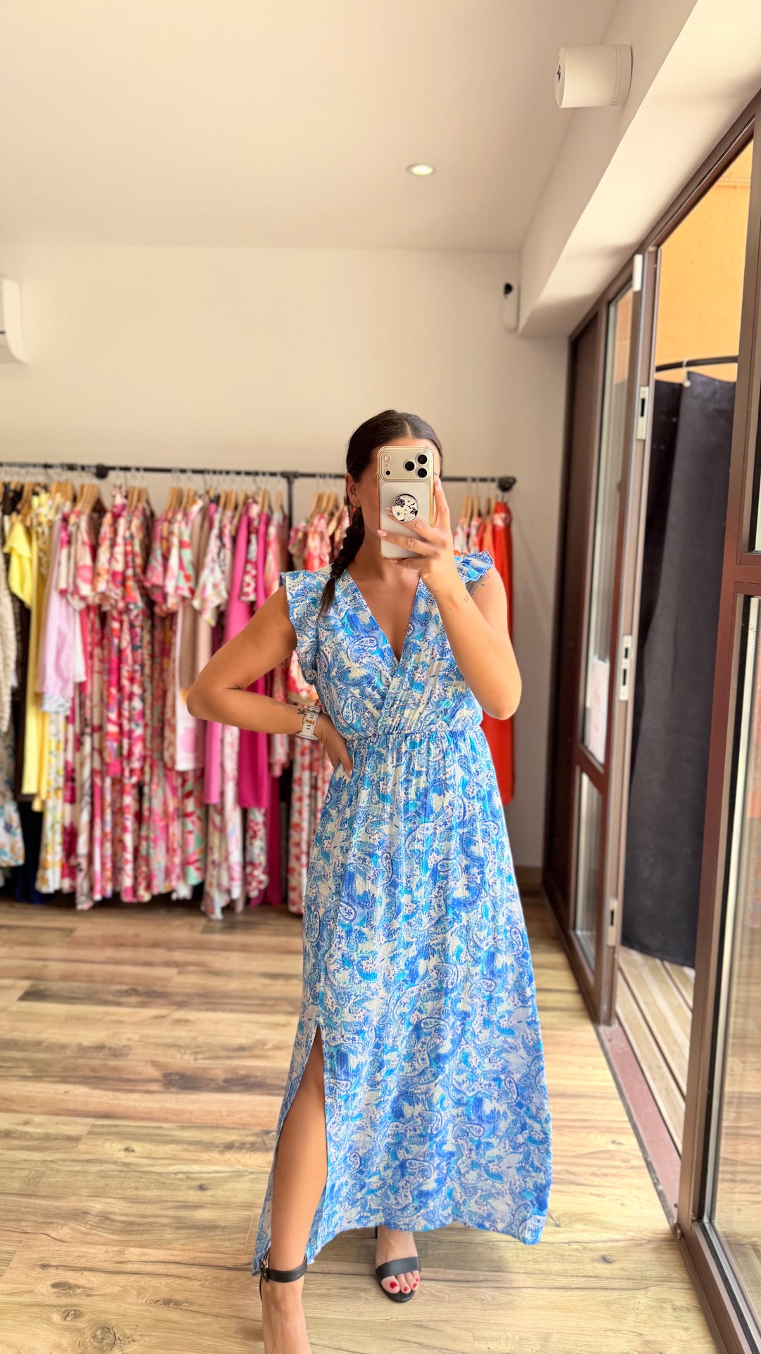 Robe longue Roman