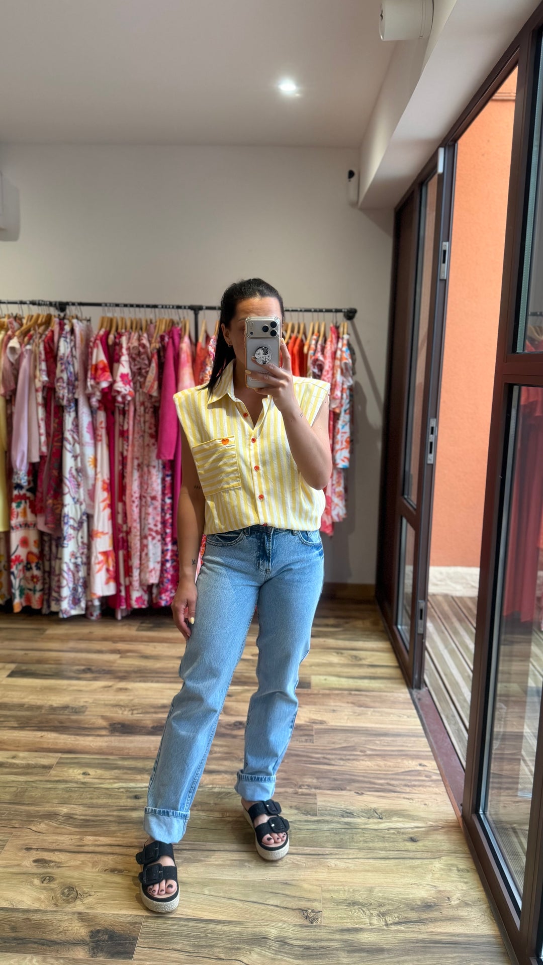 Chemise Calsy jaune
