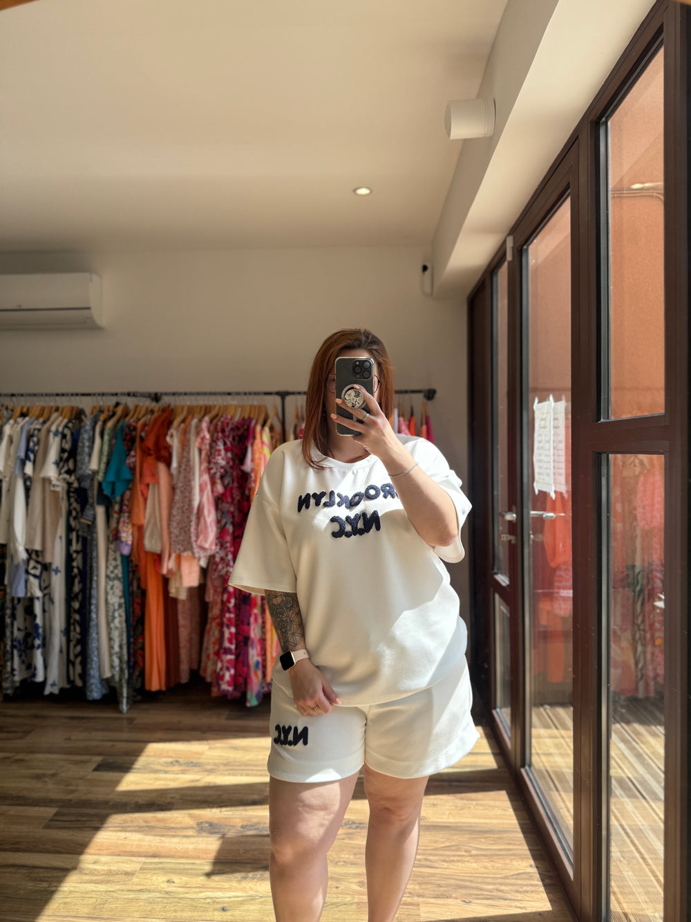 Ensemble Brooklyn blanc CURVY