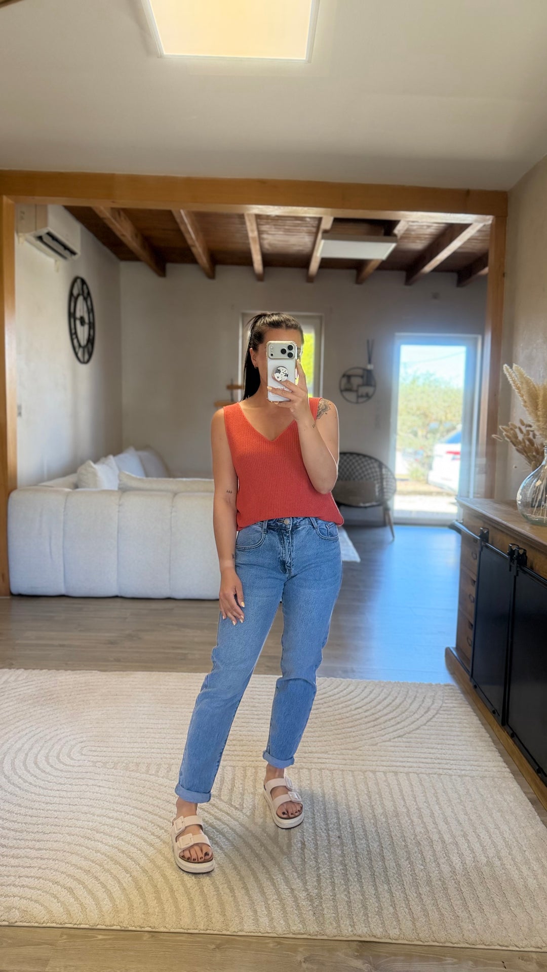 Jean mom Levous