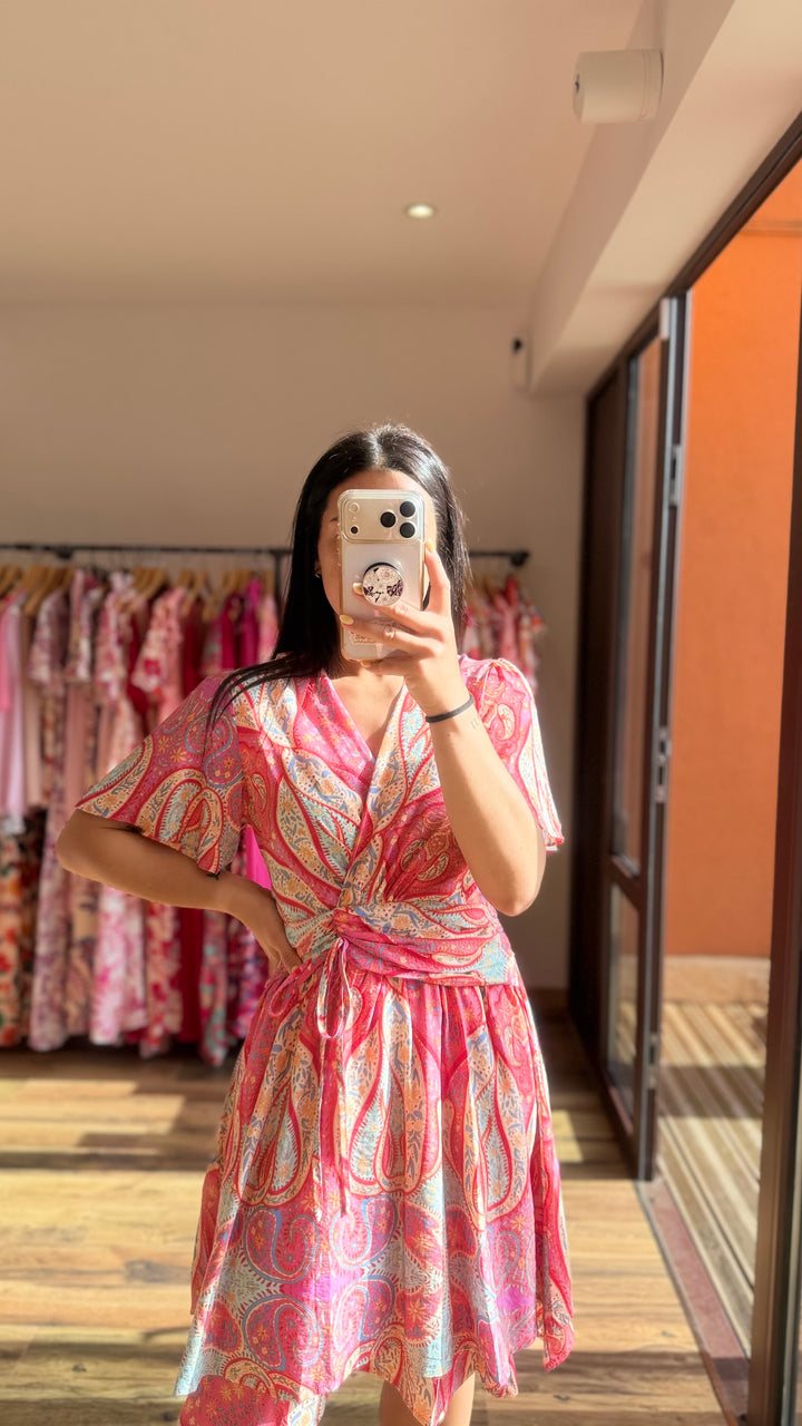 Robe courte Calinda
