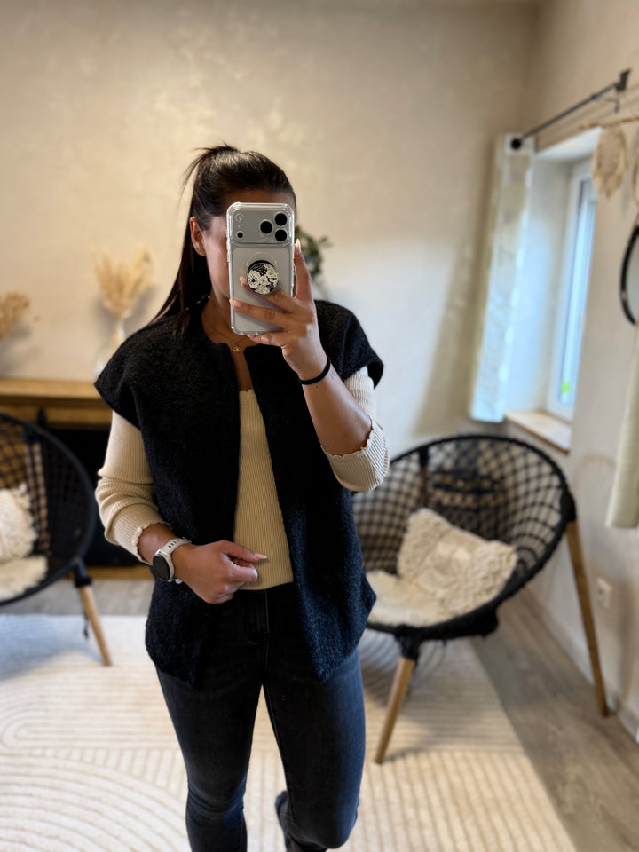 Pull fin Aragone beige