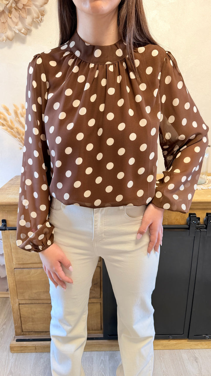 Blouse Belly Choco