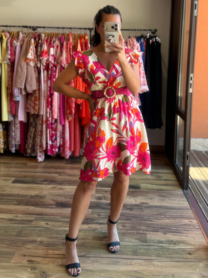 Robe courte Opale (PRÉCOMMANDE EXPÉDITION LE 27 Mai)