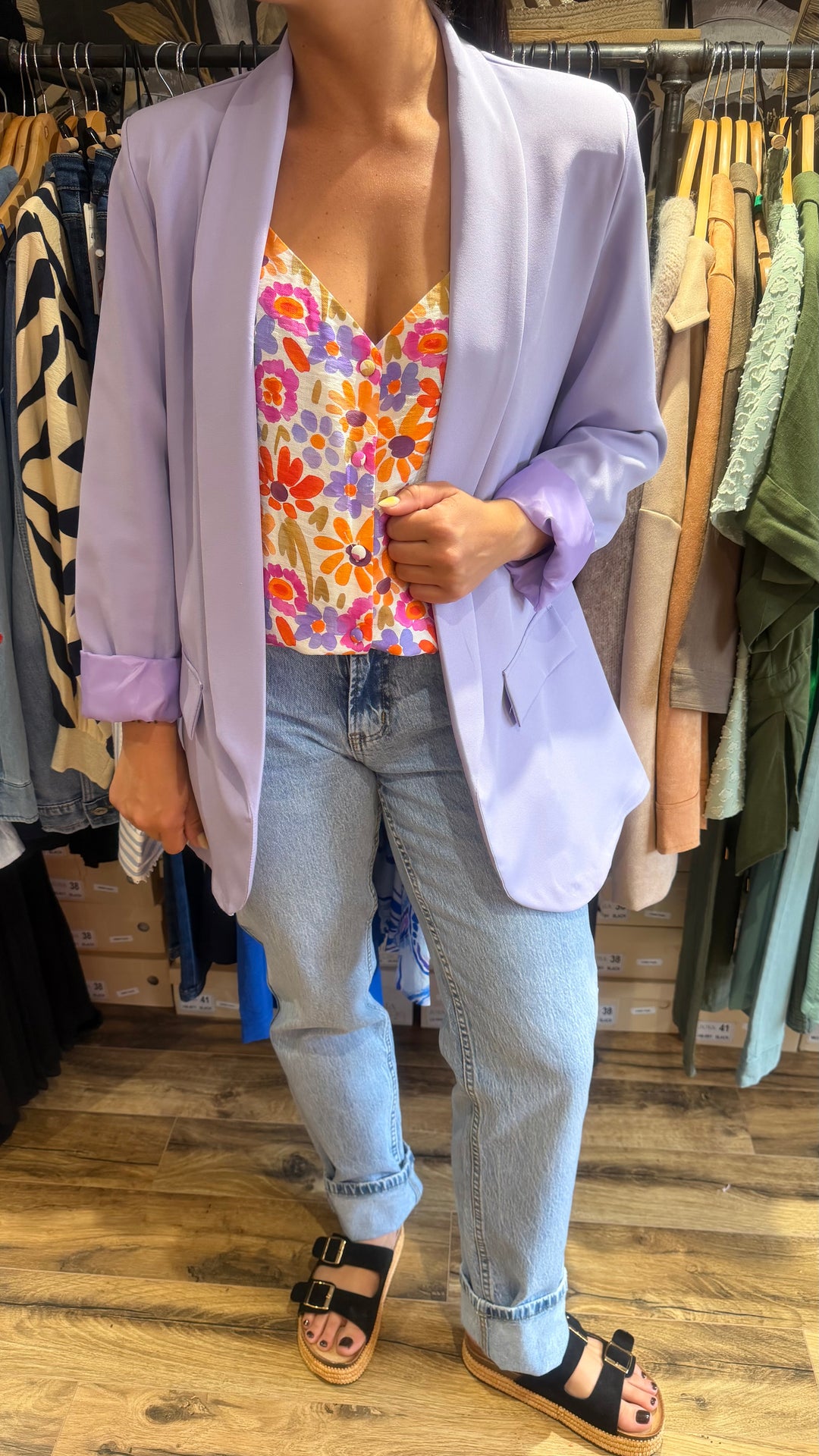 Blazer lilas