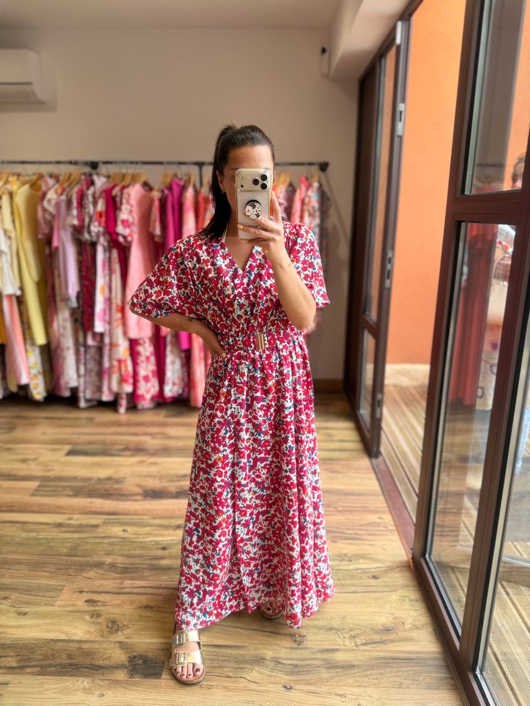 Robe longue Pascaline CURVY (PRÉCOMMANDE EXPÉDITION 3/06)