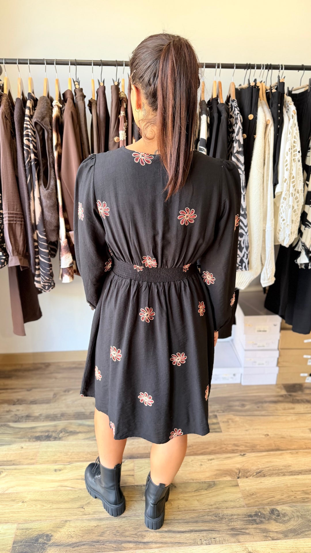 Robe courte Elton CURVY