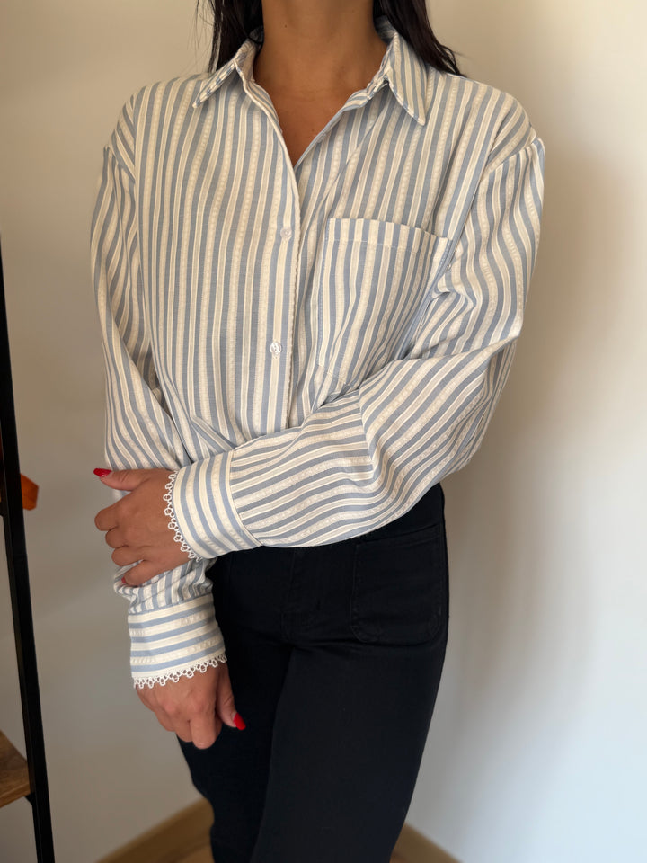 Chemise Chris bleu