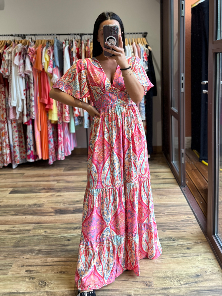Robe longue Calinda