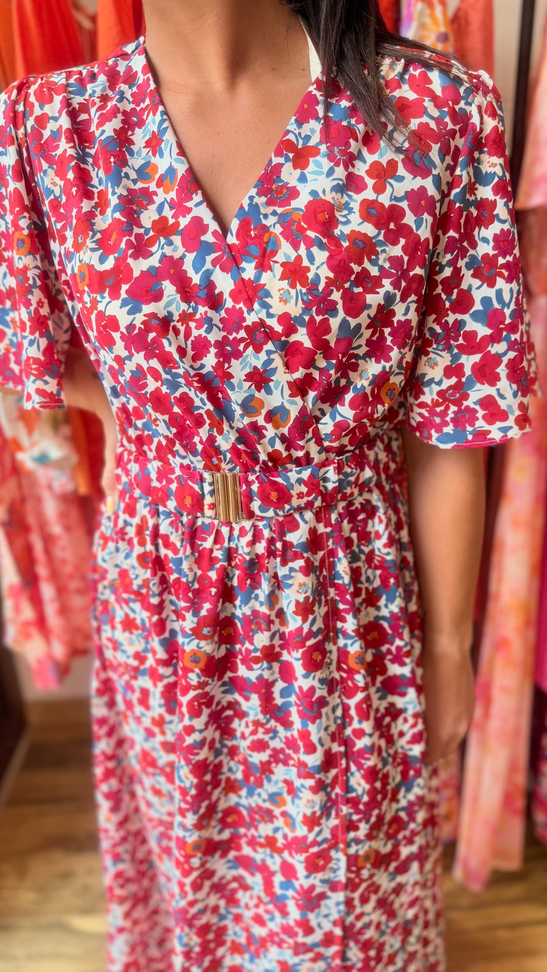 Robe longue Pascaline CURVY (PRÉCOMMANDE EXPÉDITION 3/06)
