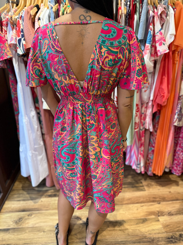 Robe Flori courte