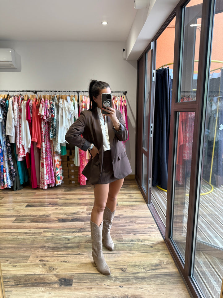 Blazer choco CURVY