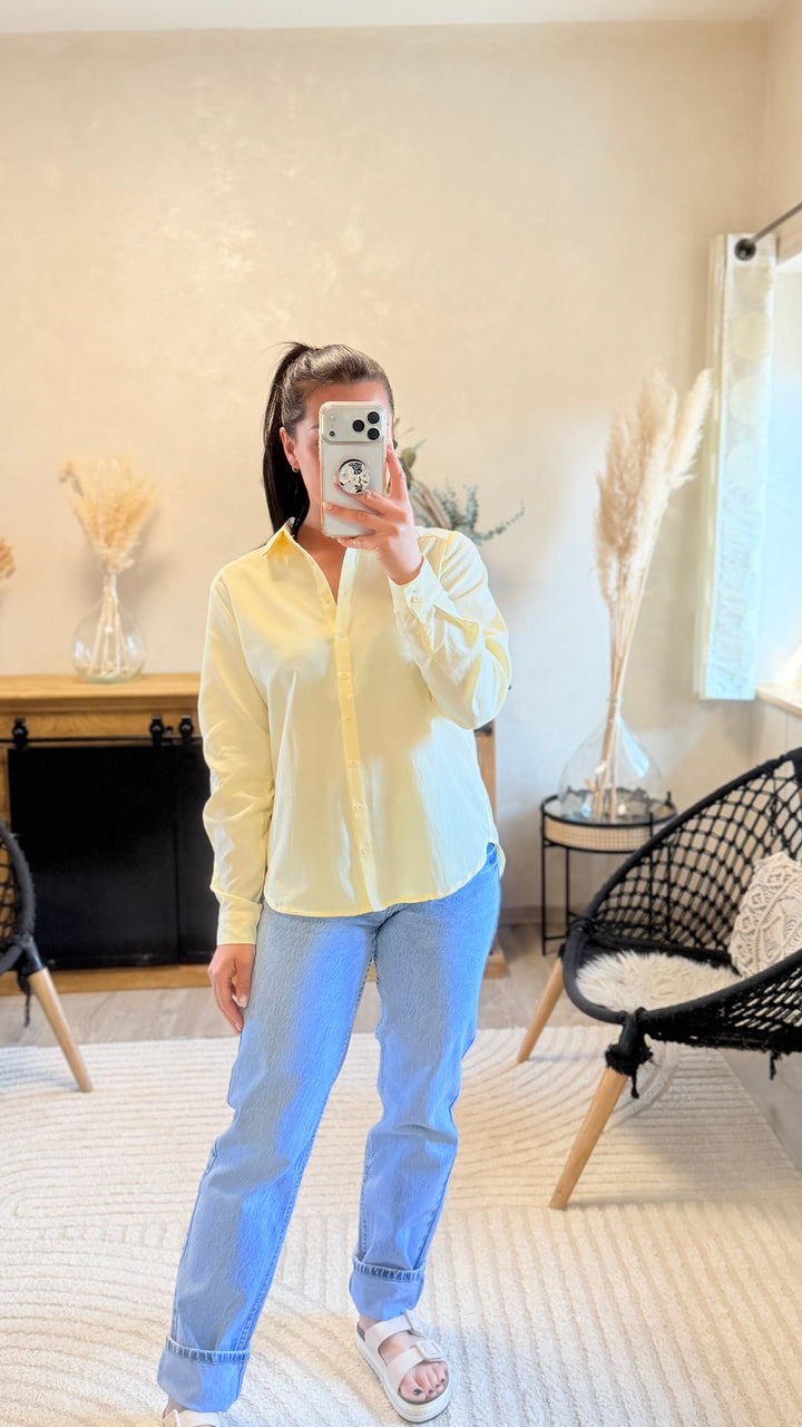 Chemise Ondine Jaune