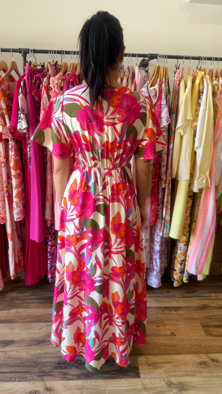 Robe longue Opaline CURVY (PRÉCOMMANDE EXPÉDITION LE 27 MAI)