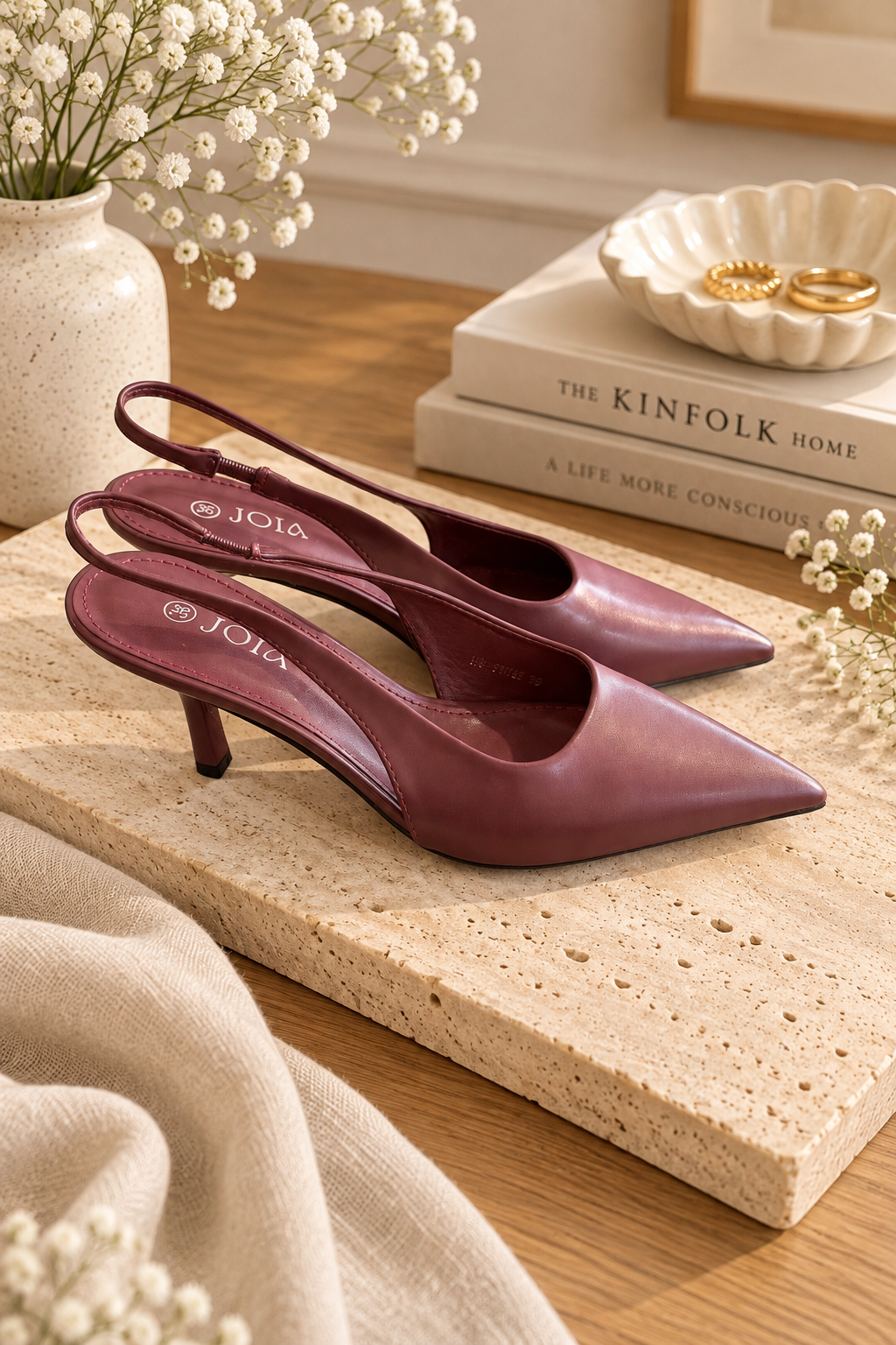 Escarpins Anaelle bordeaux
