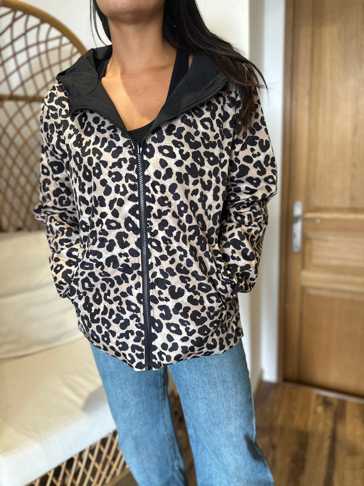 Parka June léopard