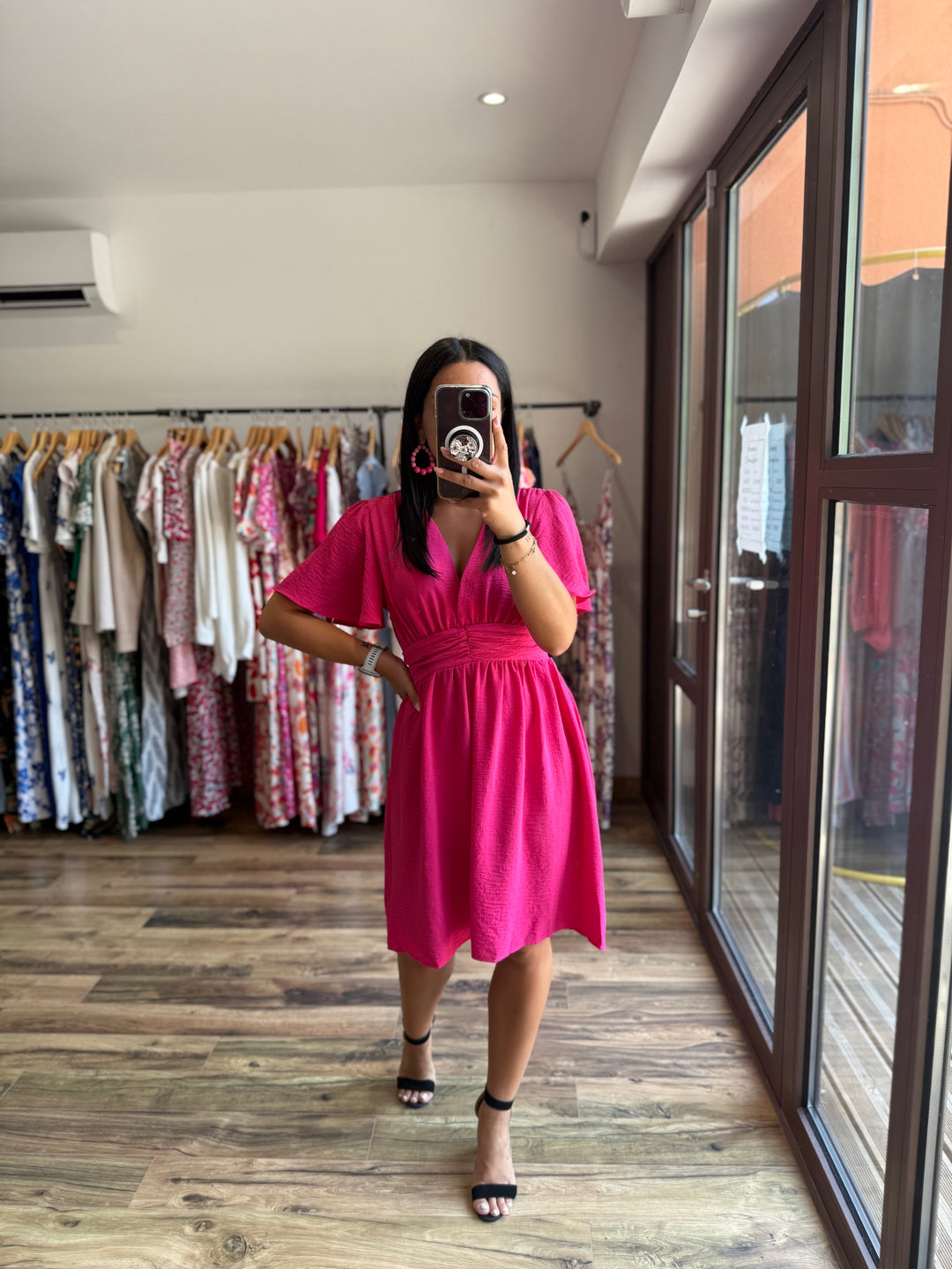 Robe Anail fuschia
