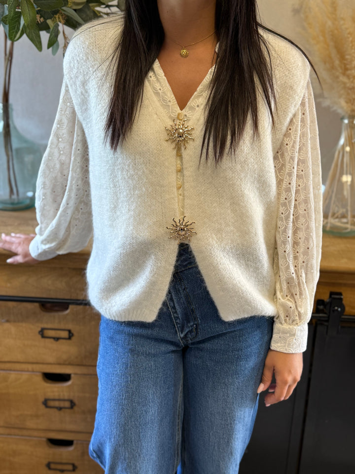 Gilet Sun blanc