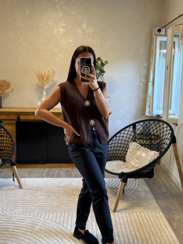 Gilet Sun choco