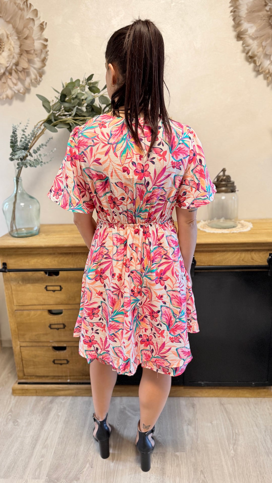 Robe courte soso CURVY