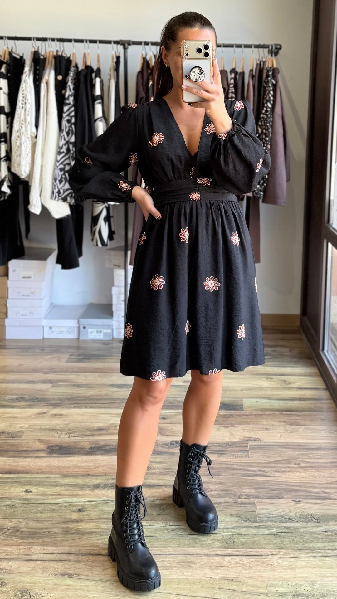 Robe courte Elton CURVY