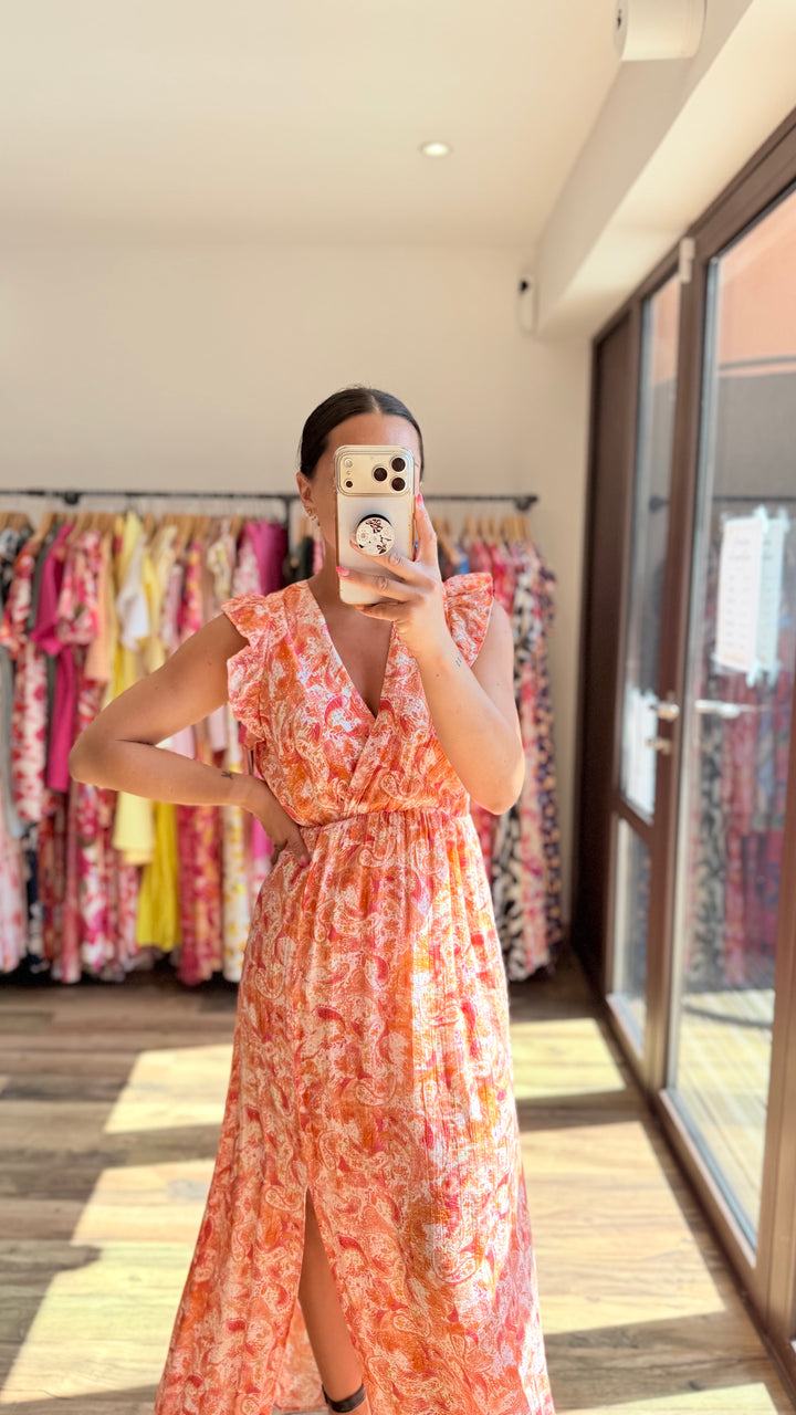 Robe longue Roman CURVY