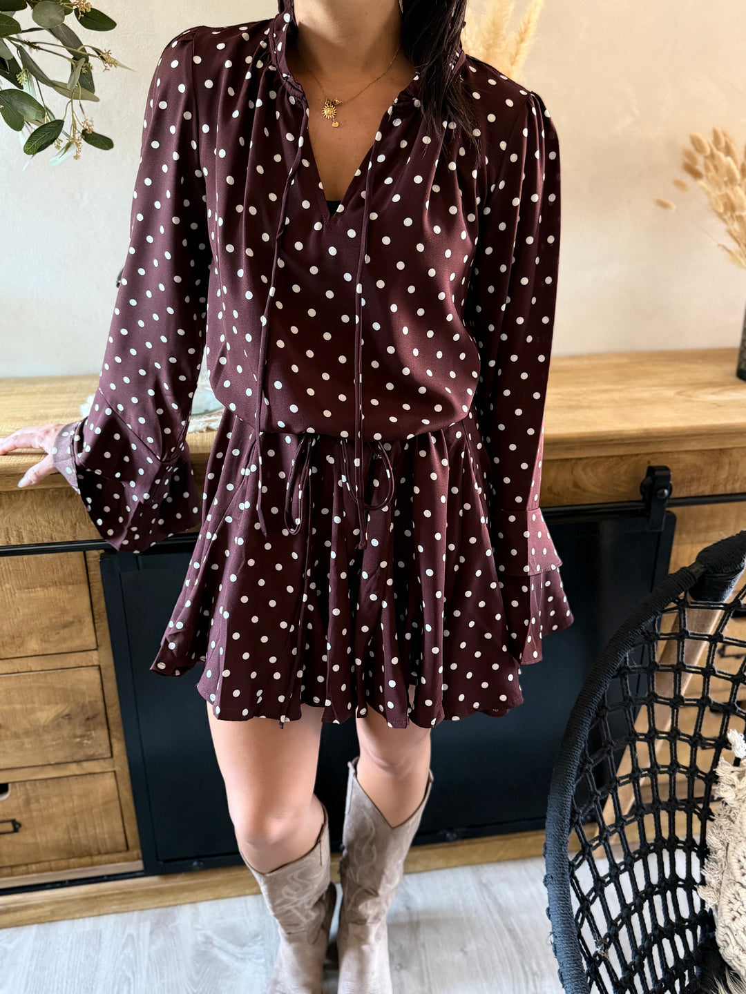 Robe burdy choco