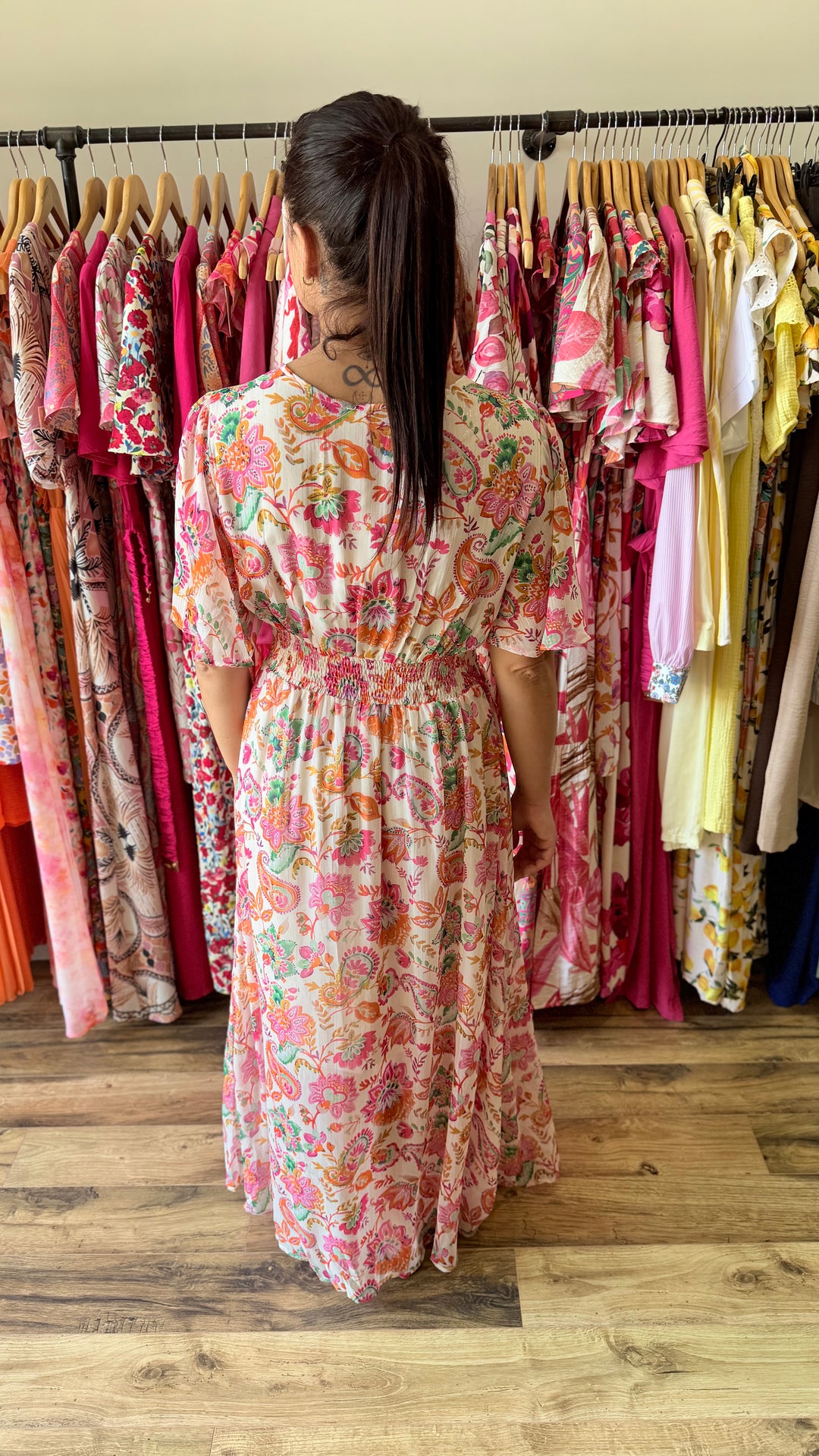 Robe longue Tollia