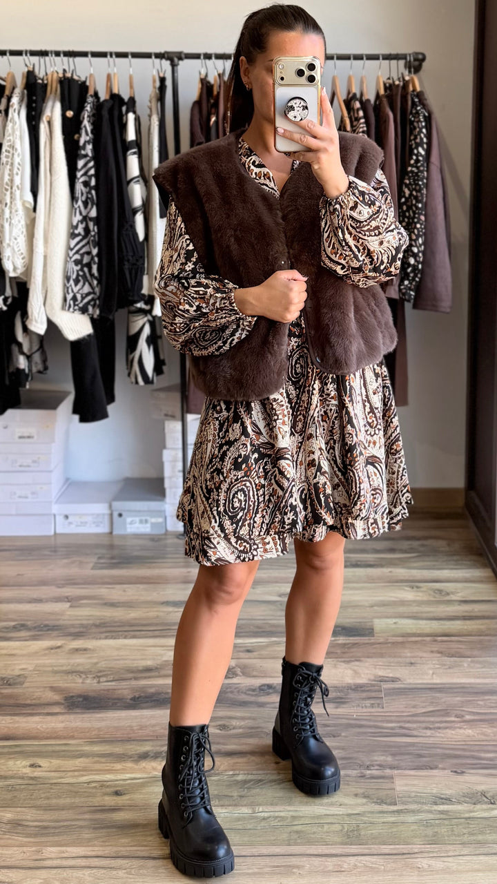 Robe courte Beth Curvy