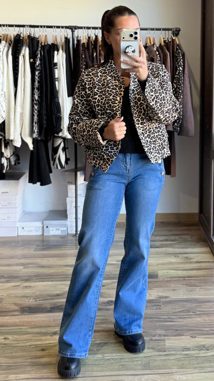 Veste Tina léopard